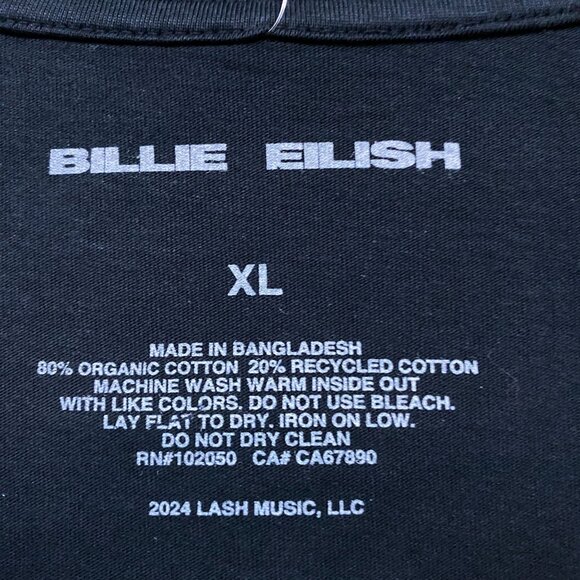 Billie Eilish Hit Me Hard and Soft Album Tee XL - Picture 4 of 4